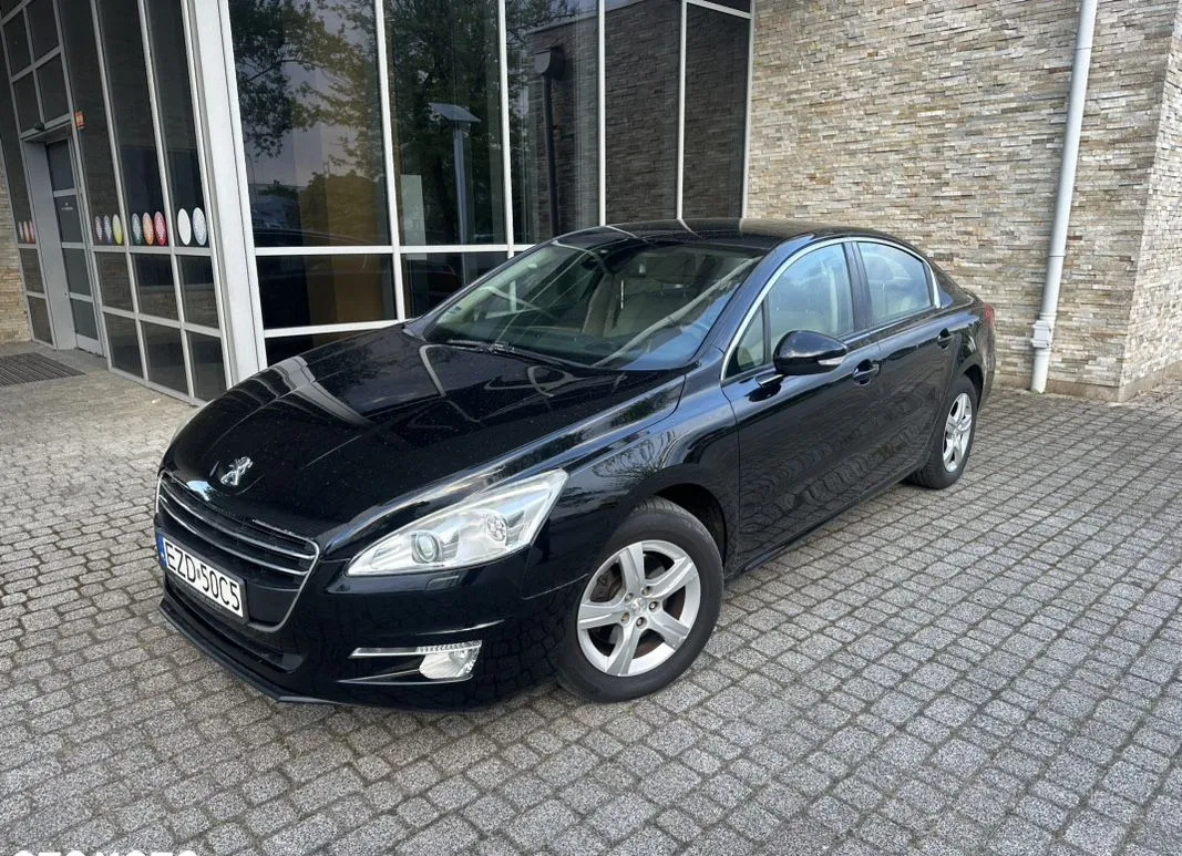 peugeot Peugeot 508 cena 20900 przebieg: 174640, rok produkcji 2012 z Jedlicze